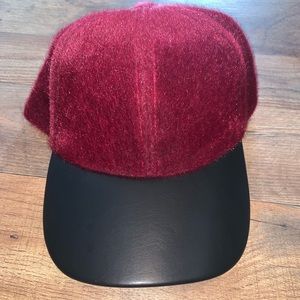 Ponyhair baseball cap